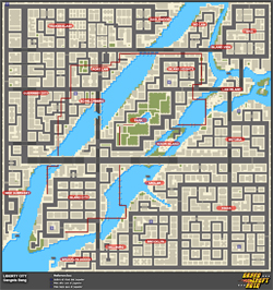 Mapa de Frenesís asesinos > Liberty City > Gangsta Bang