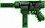 Ametralladora S-Uzi con silenciador