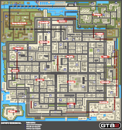 Mapa de Tokens del Distrito Residencial