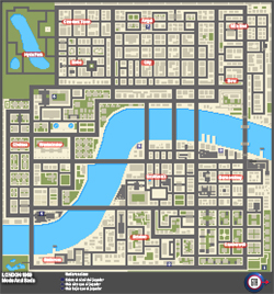 Mapa de Frenesís asesinos de Mods And Sods