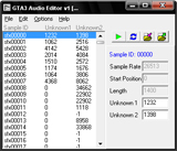 GTA3 Audio Editor v1