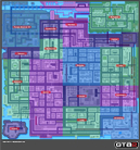 Mapa de Barrios del Distrito Residencial