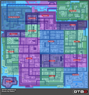 Mapa de Barrios del Distrito Residencial