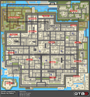 Mapa de Frenesís asesinos del Distrito Residencial