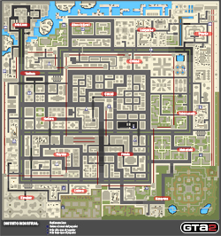 Mapa de Frenesis asesinos del Distrito Industrial