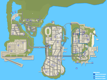 Mapa de Paquetes ocultos