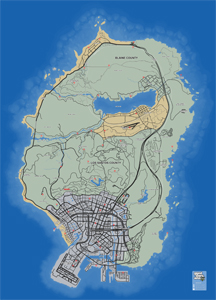 LOS SECRETOS DEL MAPA DE GTA V 