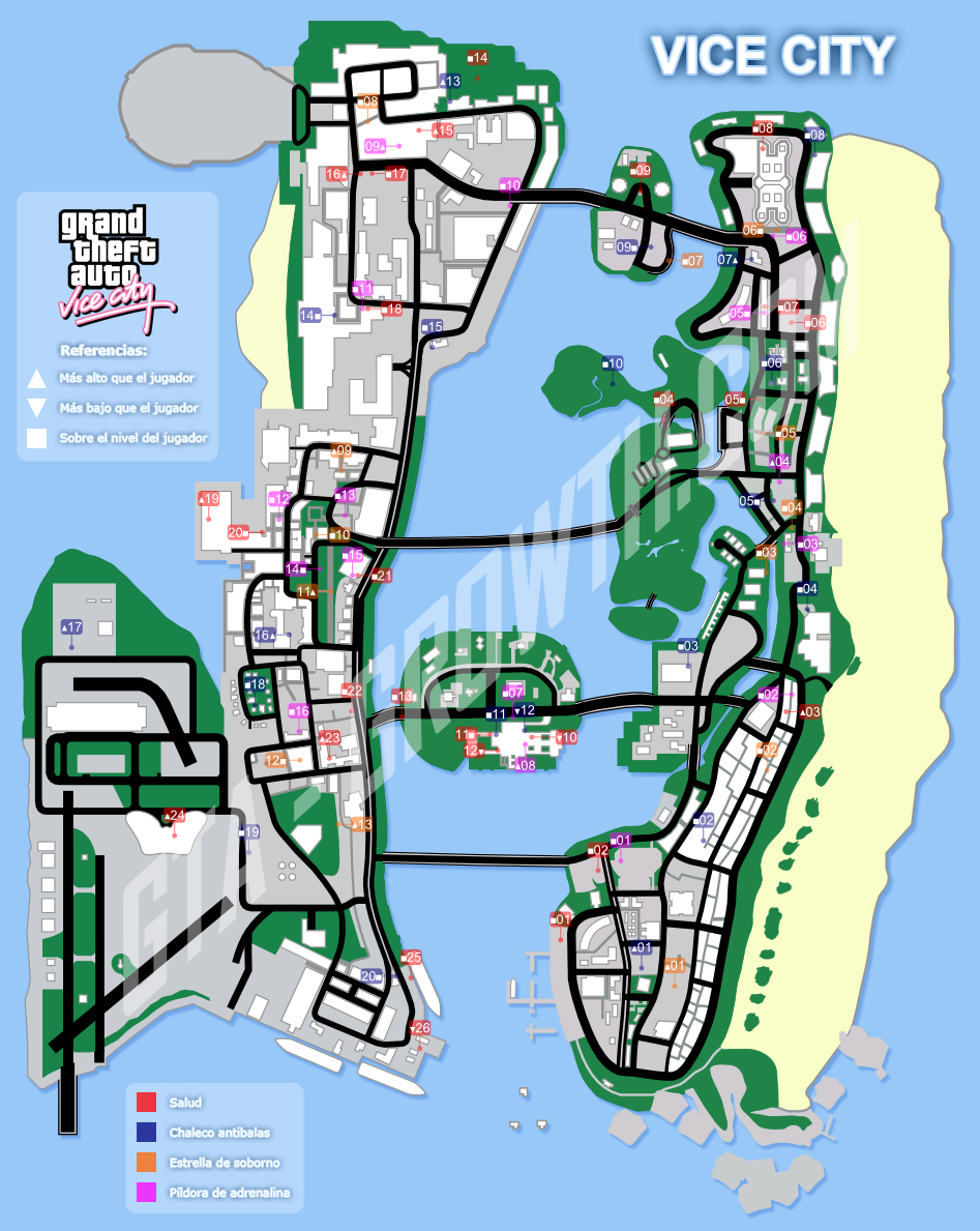 Mapa de Ítems